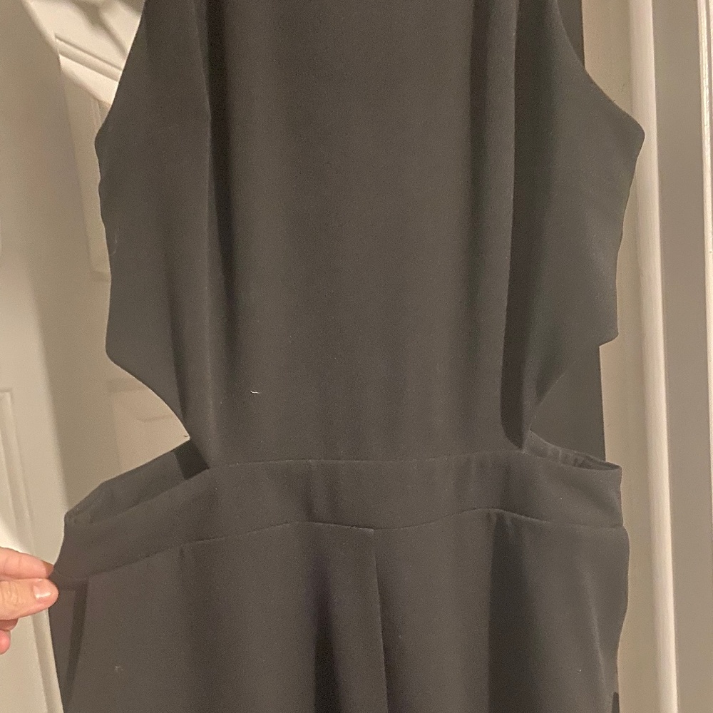 Express black cut out jumpsuit